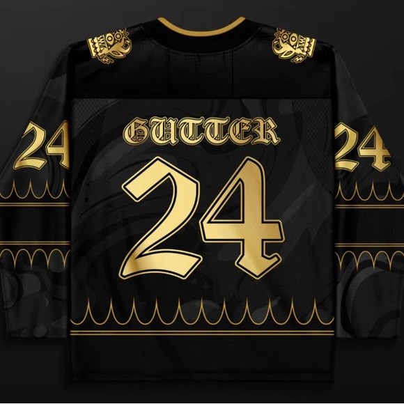 JANTSEN GUTTER LE GOLD HOCKEY JERSEY - Picture 8 of 8